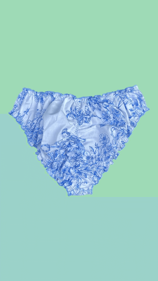 Culotte toile de Jouy  -  taille M 