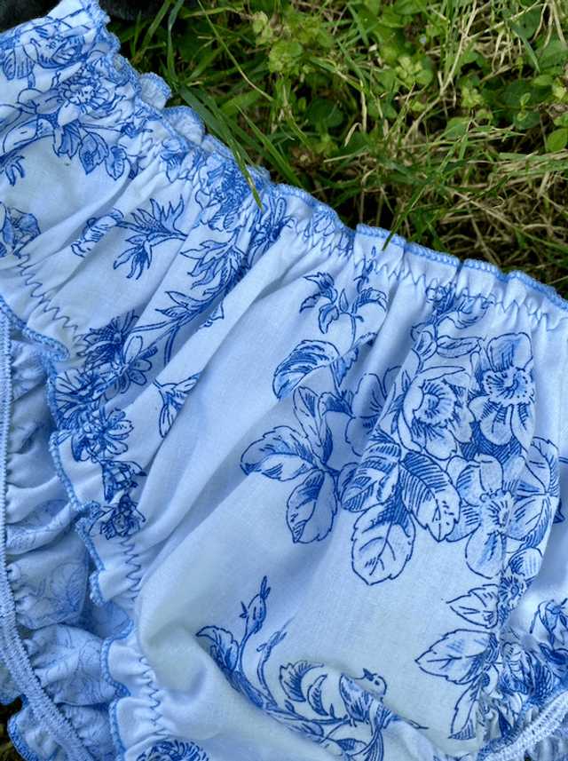 Culotte toile de Jouy  -  taille M 