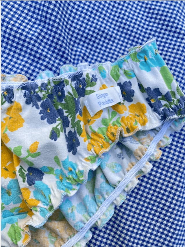 Culotte fleurie  -  taille L