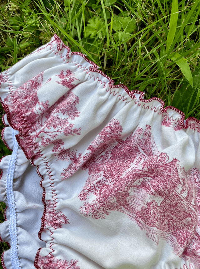 Culotte toile de Jouy  -  taille S