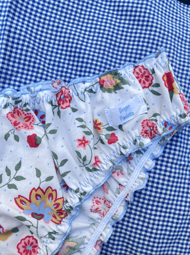 Culotte fleurie  -  taille M