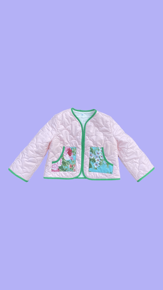 Veste matelassée nuages ☁️  -  taille XS/S/M