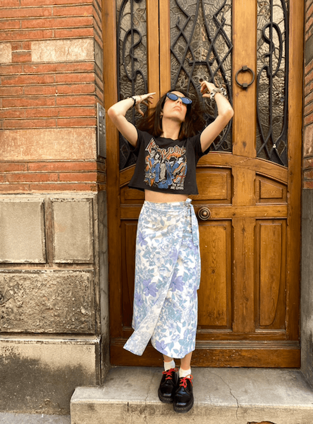 Jupe Azur 